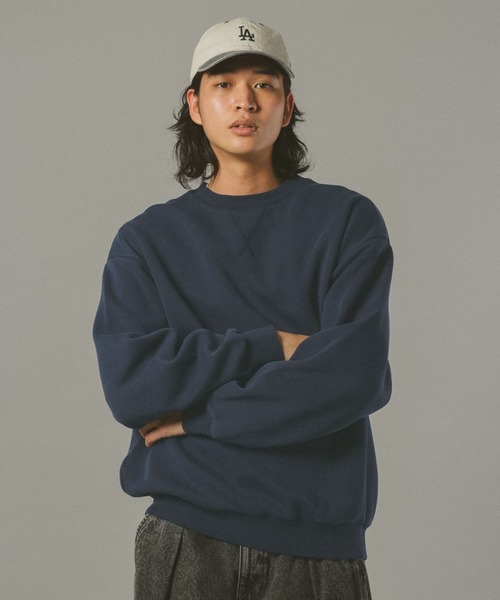 RAGEBLUE(レイジブルー)の「ピグメント加工/ダンボールスウェット(スウェット・メンズ・ネイビー/ダークグレー/グレー・MEDIUM/LARGE)」の15枚目の写真