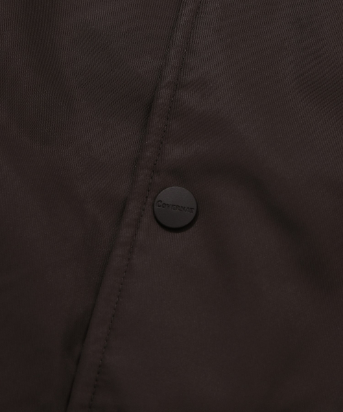 COVERNAT(カバーナット)の「アーチロゴサテンバスティブラウン(その他アウター・レディース・その他・SMALL/MEDIUM/LARGE/X-LARGE)」の5枚目の写真