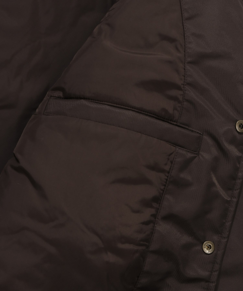 COVERNAT(カバーナット)の「アーチロゴサテンバスティブラウン(その他アウター・レディース・その他・SMALL/MEDIUM/LARGE/X-LARGE)」の7枚目の写真