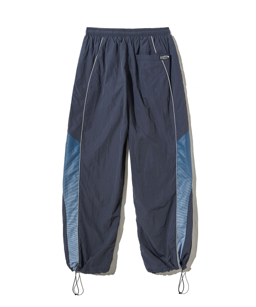 PHYPS MOTORCYCLE（フィップスモーターサイクル）の「Speed Track Solid nylon Pants Navy（スウェットパンツ・レディース・その他・SMALL/MEDIUM/LARGE/X-LARGE）」の6枚目の写真