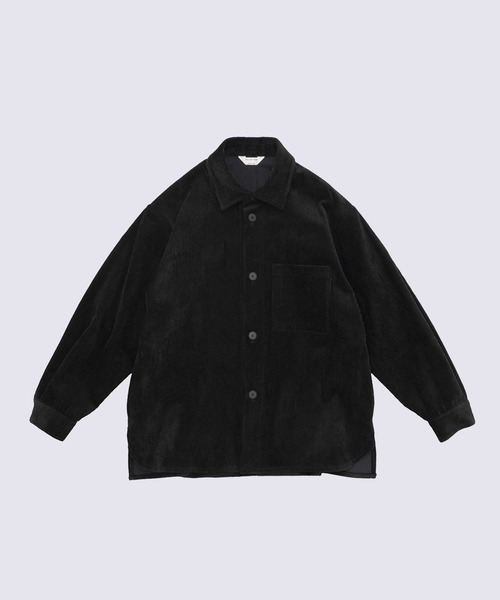 STILL BY HAND（スティルバイハンド）の「【STILL BY HAND】Corduroy shirt jacket（シャツ/ブラウス・メンズ・ダークグレー/ブラック・46/48）」の10枚目の写真