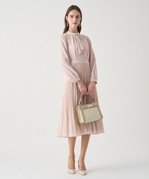 Eternal Line 2026】シアードビープリーツボウ ワンピース（ワンピース