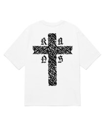 KGTW0205 ケルティッククロス 20番手 半袖Tシャツ ホワイト