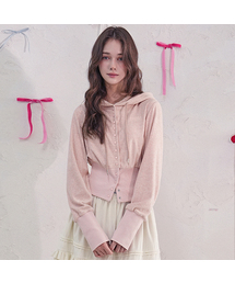 Serena Snap Hoody Zip-up_4Colors
