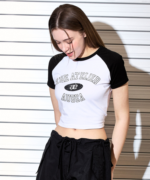 VETEZE（ベテゼ）の「オブエ クロップナグランT (ホワイト)（Tシャツ/カットソー・レディース・ホワイト・SMALL/MEDIUM）」の4枚目の写真
