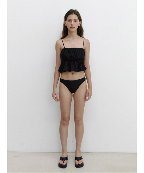 セール】PUNCHING HOOK BIKINI (BLACK)（水着）｜ASURA（アスラ）の
