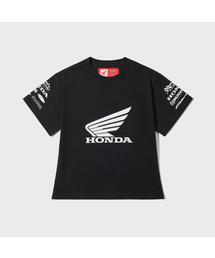 Womens Wing Collect Logo Short Sleeve Black