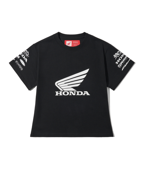 PHYPS MOTORCYCLE（フィップスモーターサイクル）の「Womens Wing Collect Logo Short Sleeve Black（Tシャツ/カットソー・レディース・その他・SMALL/MEDIUM）」の2枚目の写真