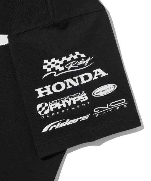 PHYPS MOTORCYCLE（フィップスモーターサイクル）の「Womens Wing Collect Logo Short Sleeve Black（Tシャツ/カットソー・レディース・その他・SMALL/MEDIUM）」の7枚目の写真