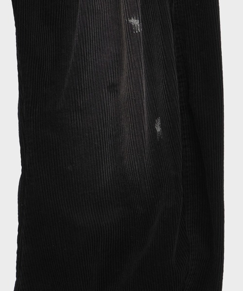 CONZ(コンズ)の「CORDUROY BLAST PAINT CURVED LEG PANTS(その他パンツ・レディース・ブラック/ライトベージュ・1/2/3)」の17枚目の写真