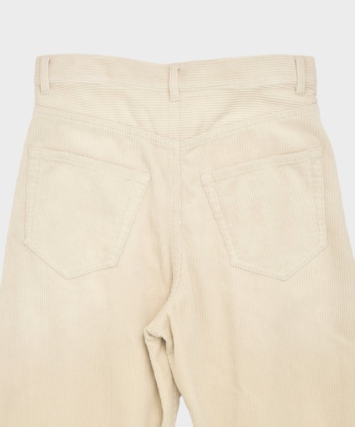 CONZ(コンズ)の「CORDUROY BLAST PAINT CURVED LEG PANTS(その他パンツ・レディース・ブラック/ライトベージュ・1/2/3)」の21枚目の写真