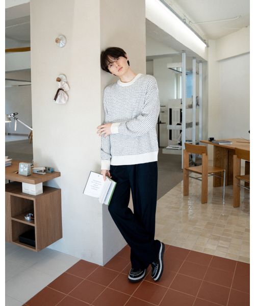 ASTLAY(アストレイ)の「Stella Belt Pants (Navy)(スラックス・メンズ・その他・2/3)」の12枚目の写真