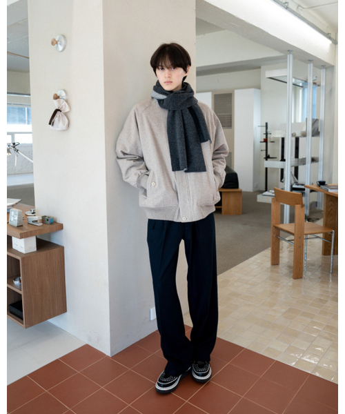 ASTLAY(アストレイ)の「Stella Belt Pants (Navy)(スラックス・メンズ・その他・2/3)」の2枚目の写真