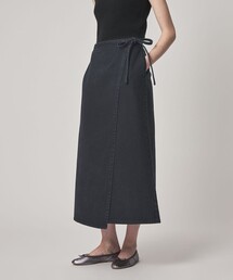 Steven Alan | ＜Steven Alan＞コットン ラップ デニムスカート(デニムスカート)