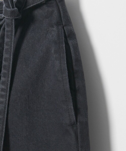 Steven Alan（スティーブンアラン）の「＜Steven Alan＞コットン ラップ デニムスカート（デニムスカート・レディース・オフホワイト/ブラック・M/S）」の18枚目の写真