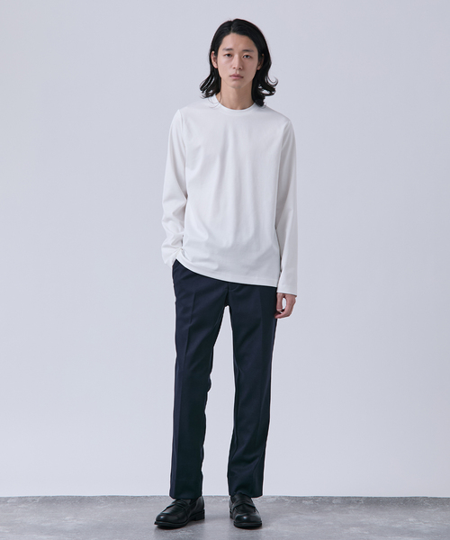B.C STOCK(ベーセーストック)の「ニットフランネル テーパードスラックス(スラックス・メンズ・ブラウン/ネイビー/チャコールグレー・LARGE/MEDIUM/X-LARGE)」の14枚目の写真