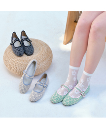 SHOEHI（シューハイ）の「Celine Mary Jane Platt (3 Colors)（バレエシューズ）」