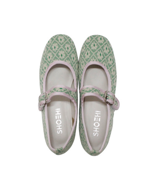 SHOEHI(シューハイ)の「セリーヌ メリージェーン フラット(3カラー)(バレエシューズ・レディース・ブラック/ベージュ/グリーン・22.5cm/23cm/23.5cm/24cm/24.5cm/25cm)」の12枚目の写真