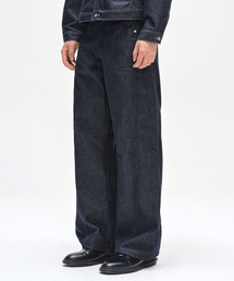 DECET（デケト）の「Curved Wide Jeans DCPT033CPIndigo2（デニムパンツ）」