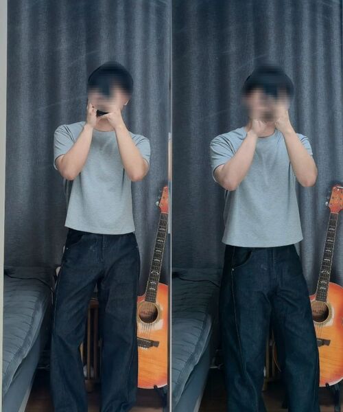 DECET（デケト）の「Curved Wide Jeans DCPT033CPIndigo2（デニムパンツ・レディース・その他・34/32/30/28/26）」の9枚目の写真