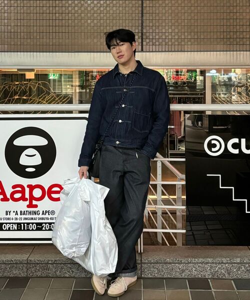 DECET（デケト）の「Curved Wide Jeans DCPT033CPIndigo2（デニムパンツ・レディース・その他・34/32/30/28/26）」の14枚目の写真