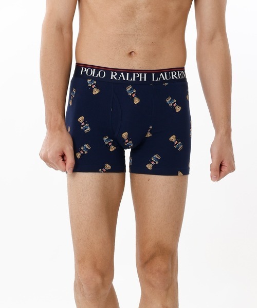 (取寄) ラルフローレン メンズ オール オーバー ポニー プレーヤー ウーブン ボクサー Polo Ralph Lauren men All Over Pony Player Woven Boxer Cruise Navy/Red & White AOPP POLO RALPH LAUREN/ポロラルフローレン ボクサーブリーフ コアフラッグ