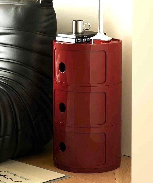 コンテンポラリーオープン収納チェスト3段（家具）｜Made in I（メイド