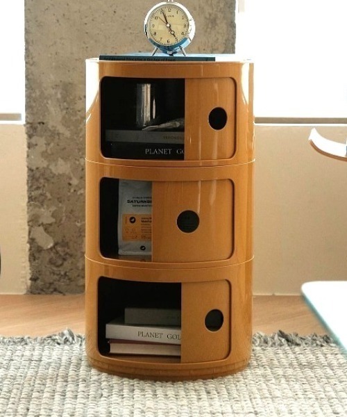 コンテンポラリーオープン収納チェスト3段（家具）｜Made in I（メイド