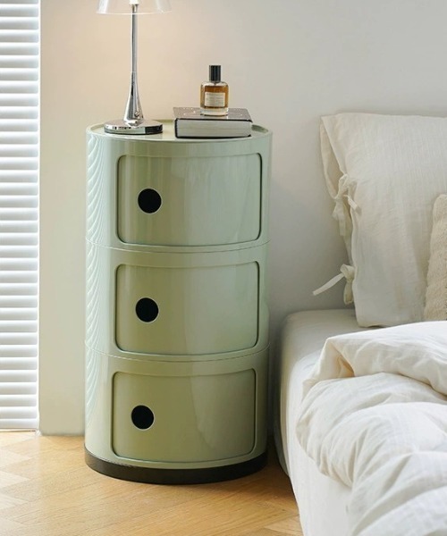 コンテンポラリーオープン収納チェスト3段（家具）｜Made in I（メイド