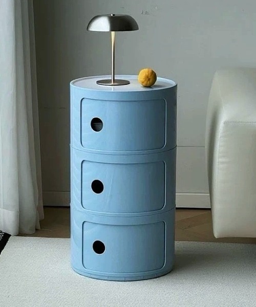 Made in I（メイドインアイ）の「コンテンポラリーオープン収納チェスト3段（家具・レディース・アイボリー/ライトブルー/グレー/ブルー/ミント/イエロー/ピンク/レッド/バーガンディー・FREE）」の14枚目の写真