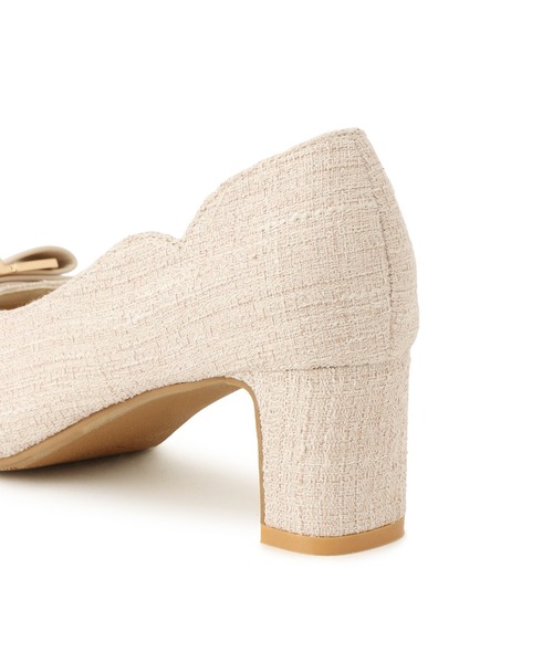 Juze（ジュゼ）の「ハートカットリボンパンプス（パンプス・レディース・ブラック/ベージュ系その他2・S/M/L）」の15枚目の写真