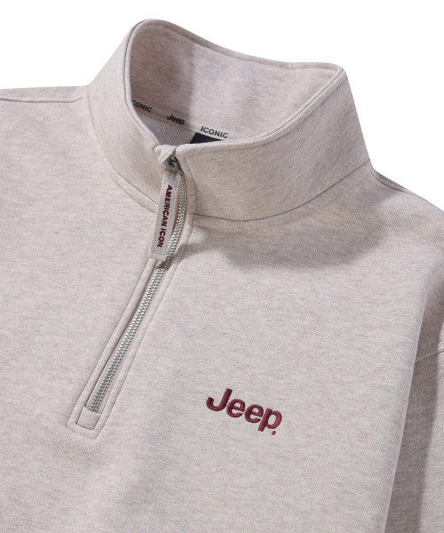 JEEP（ジープ）の「[360g] M-ロゴ 半ジップ スウェット (JR5TSU838CE)（スウェット・レディース・その他・2XL/X-LARGE/LARGE/MEDIUM/SMALL）」の15枚目の写真
