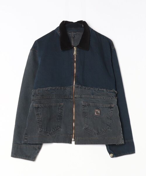 Carhartt デニムジャケット ボア襟 210.jpg