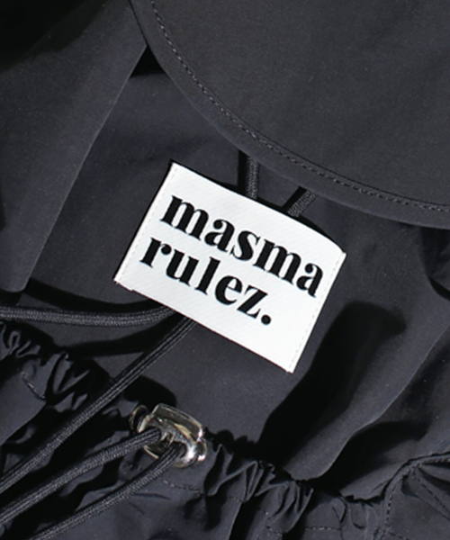 MASMARULEZ（マスマルールズ）の「[INT] String flap backpack _ Black（バックパック/リュック・レディース・ブラック・FREE）」の5枚目の写真