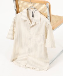 SUGGESTION（サジェッション）の「SUGGESTION 先染め 半袖シャツ（シャツ/ブラウス）」