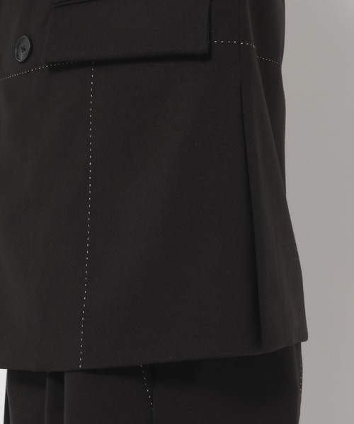 HARE(ハレ)の「【SET UP対応】SASHIKOステッチジャケット(HARE)(テーラードジャケット・メンズ・ブラック/グレー・FREE)」の18枚目の写真