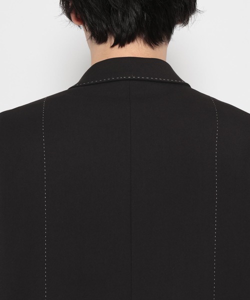 HARE(ハレ)の「【SET UP対応】SASHIKOステッチジャケット(HARE)(テーラードジャケット・メンズ・ブラック/グレー・FREE)」の21枚目の写真