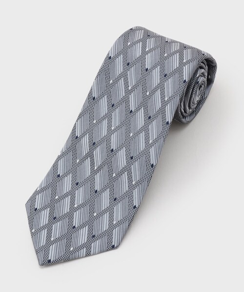 縁起の良いネクタイ】PNJ 菱紋ネクタイ（ネクタイ）｜TAKEO KIKUCHI