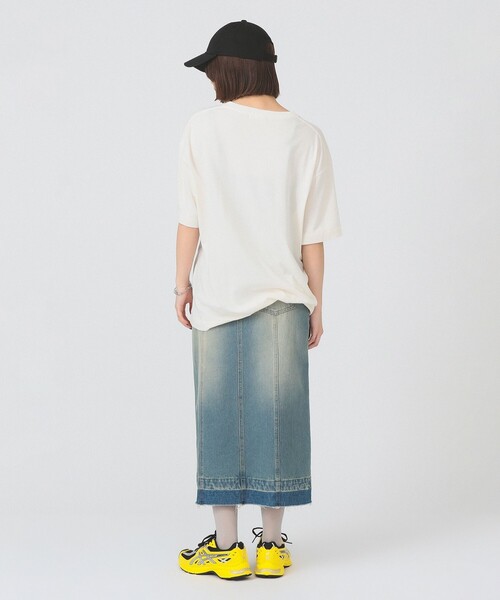 Ray BEAMS(レイビームス)の「GRS_NYC_S/S_TEE(Tシャツ/カットソー・レディース・グレー/ホワイト/ブラック・ONE SIZE)」の5枚目の写真