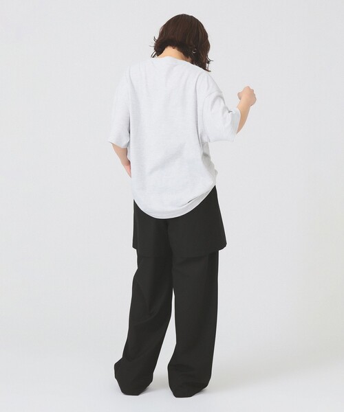 Ray BEAMS(レイビームス)の「GRS_NYC_S/S_TEE(Tシャツ/カットソー・レディース・グレー/ホワイト/ブラック・ONE SIZE)」の10枚目の写真