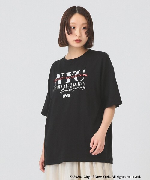 Ray BEAMS(レイビームス)の「GRS_NYC_S/S_TEE(Tシャツ/カットソー・レディース・グレー/ホワイト/ブラック・ONE SIZE)」の14枚目の写真