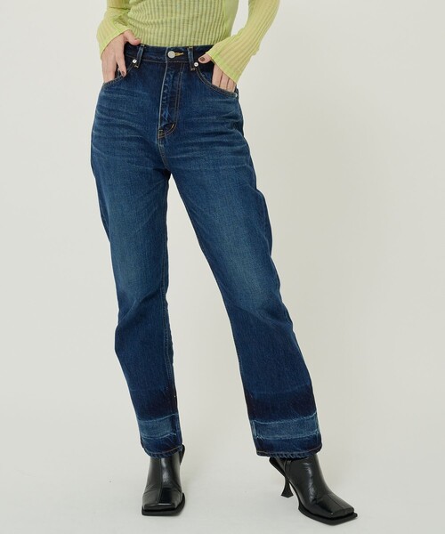 beautiful people/ビューティフルピープル】selvedge denim bleach