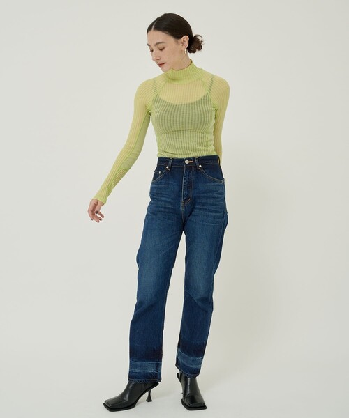 beautiful people/ビューティフルピープル】selvedge denim bleach