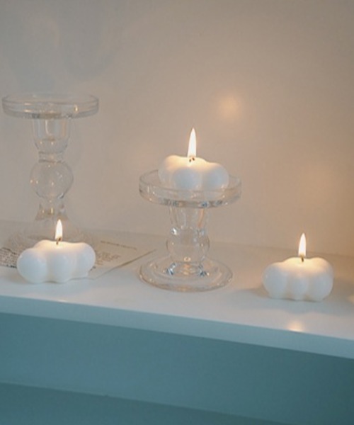 ふんわり 雲 モチーフ キャンドル（キャンドル）｜Vini（ヴィニ）の