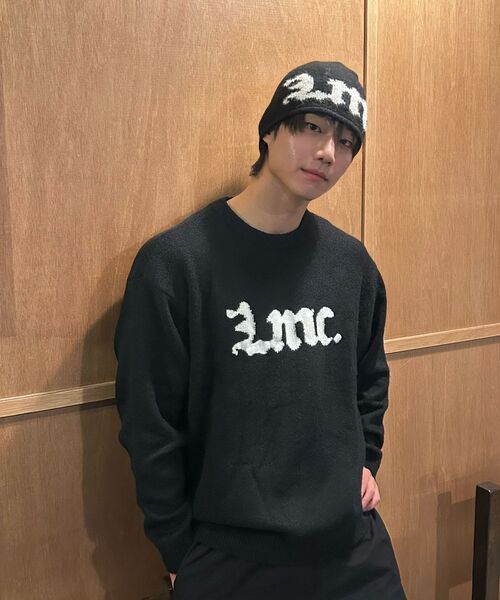 LMCの「GOTHIC NAME KNIT BEANIE black(ニットキャップ/ビーニー・レディース・その他・ONE SIZE)」の6枚目の写真