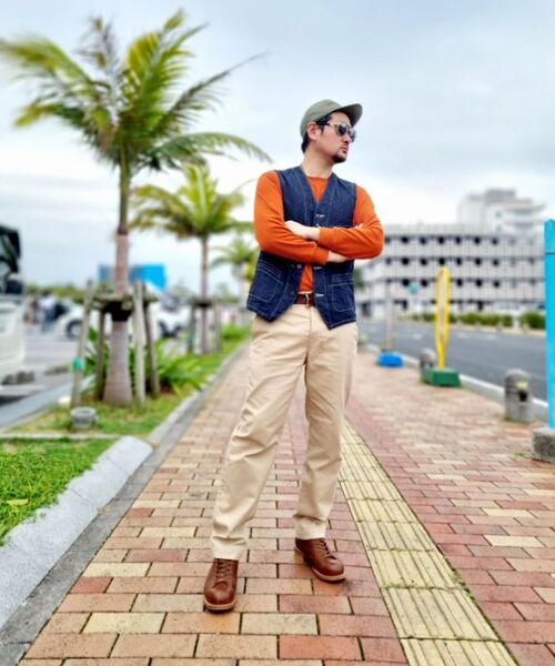 VDR（ブイディアール）の「TANKER TROUSERS [Khaki]（その他パンツ・メンズ・その他・XL/S/M/L）」の9枚目の写真