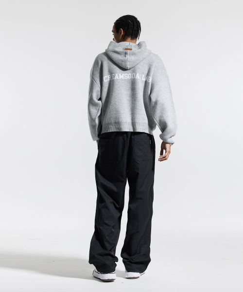 CREAM SODA LAB(クリームソーダラボ)の「トラック2ラインパラシュートパンツブラック(その他パンツ・レディース・ブラック・L/XL)」の4枚目の写真