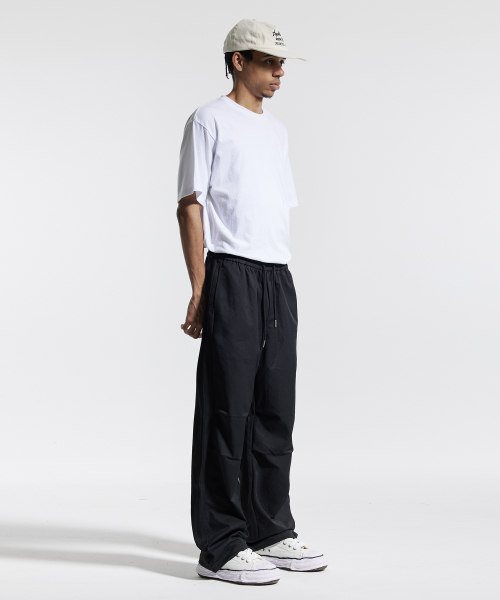 CREAM SODA LAB(クリームソーダラボ)の「トラック2ラインパラシュートパンツブラック(その他パンツ・レディース・ブラック・L/XL)」の10枚目の写真