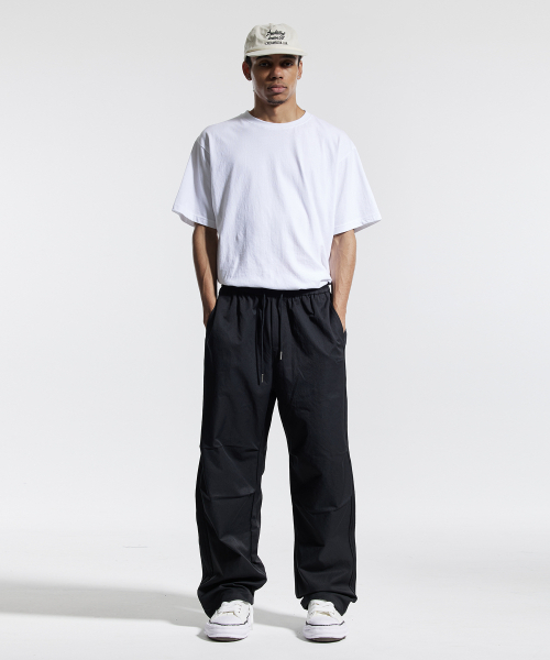 CREAM SODA LAB(クリームソーダラボ)の「トラック2ラインパラシュートパンツブラック(その他パンツ・レディース・ブラック・L/XL)」の12枚目の写真