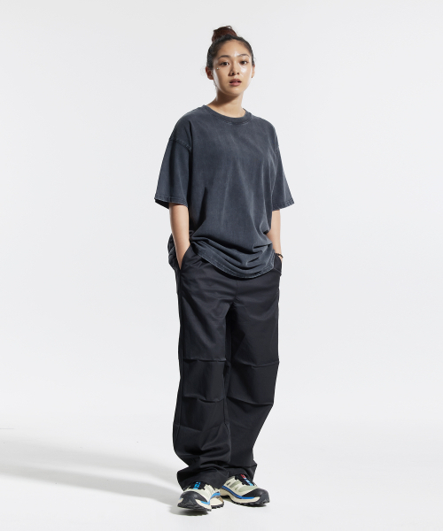 CREAM SODA LAB(クリームソーダラボ)の「トラック2ラインパラシュートパンツブラック(その他パンツ・レディース・ブラック・L/XL)」の13枚目の写真